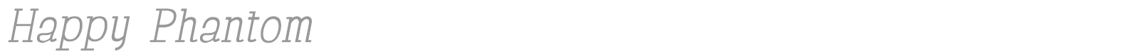Happy Phantom font preview
